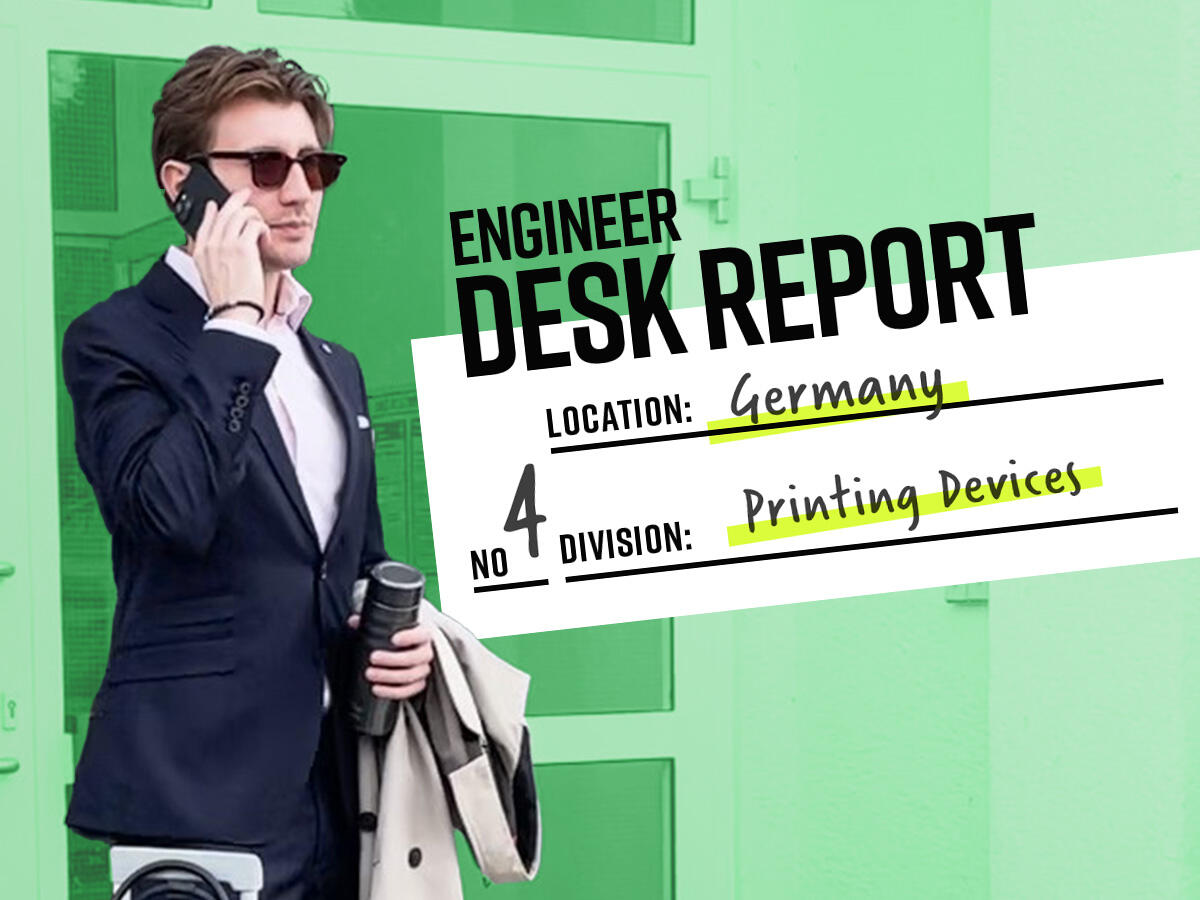 Engineer Desk Report : Luca, Printing Devices thumbnail